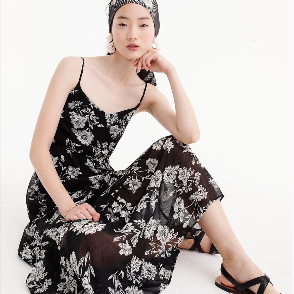 J crew lined b/ w dress